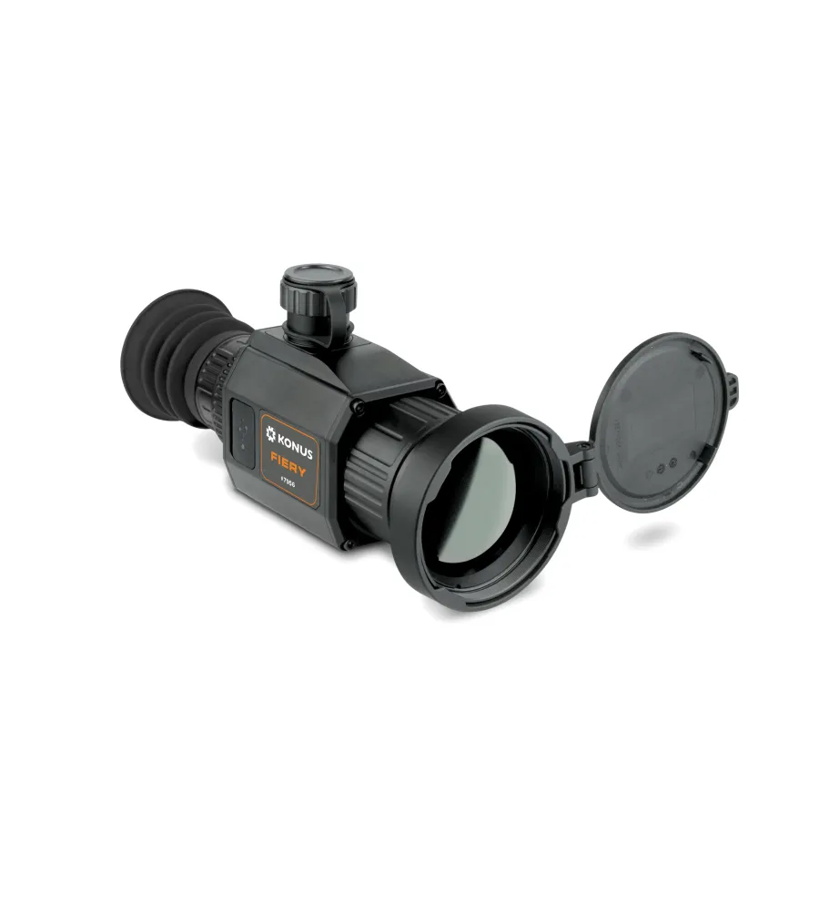 Monoculaire vision thermique konus fiery clip-on 2.1x-16.8x 10 reticules Monoculaire vision thermique konus fiery clip-on 2.1x-16.8x 10 reticules