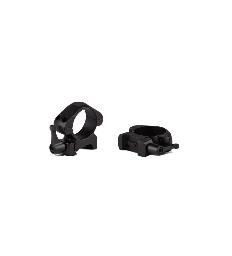 Colliers à levier pour lunette Konus 25,4 mm - Medium - Weaver 