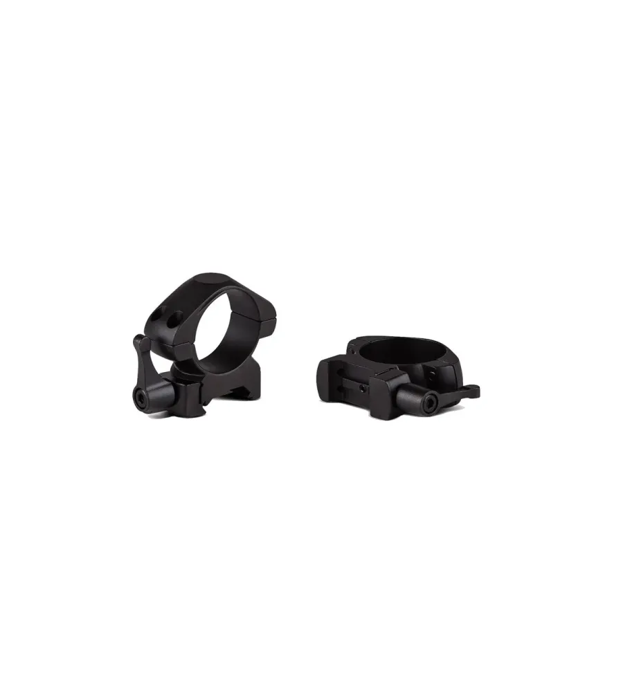 Colliers à levier pour lunette Konus 25,4 mm - Medium - Weaver 