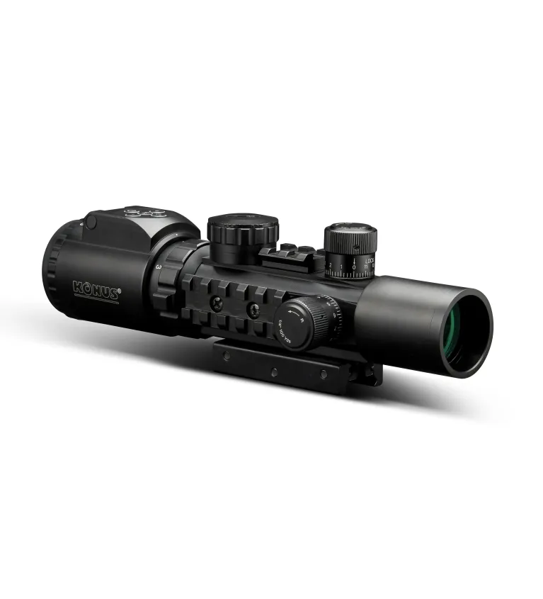 Lunette de tir Konus Pro AS-34 2-6x28 - Ret. Mil-Dot IL 