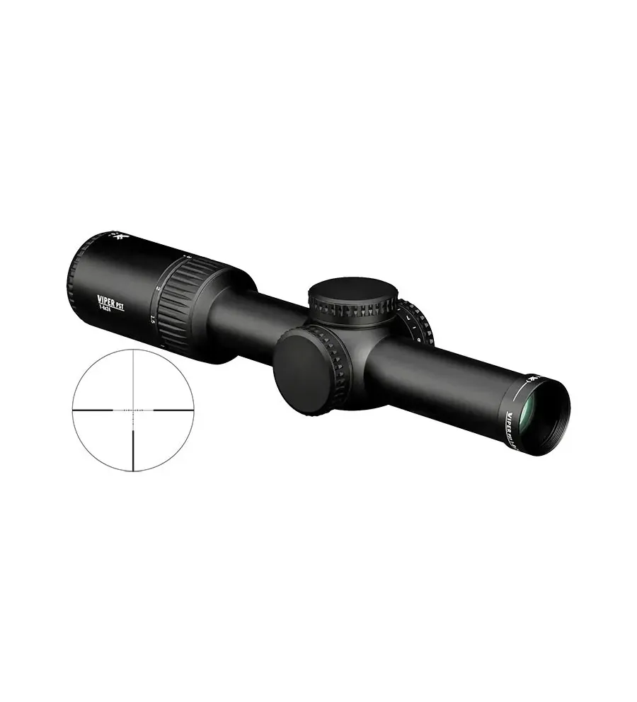 Lunette de tir Vortex Viper PST Gen II 1-6x24 MOA - Ret. VMR-2 Lunette de tir Vortex Viper PST Gen II 1-6x24 MOA - Ret. VMR-2
