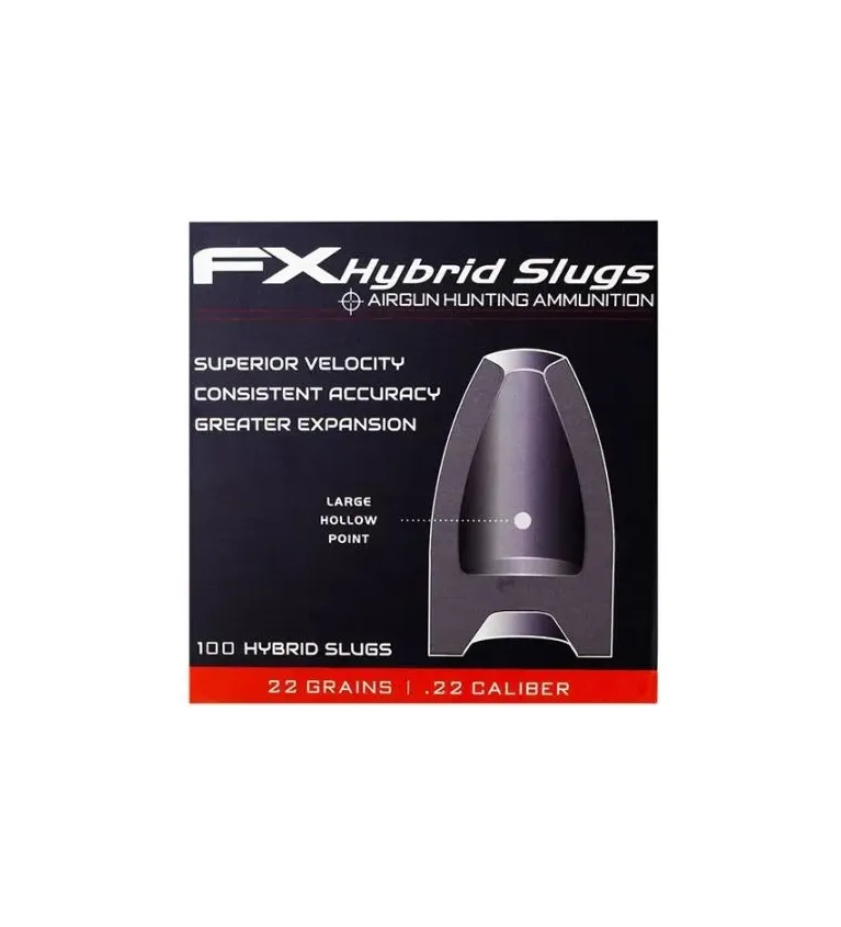 Slugs FX Hybrid 5.5 mm HP 22 grain (.217) 