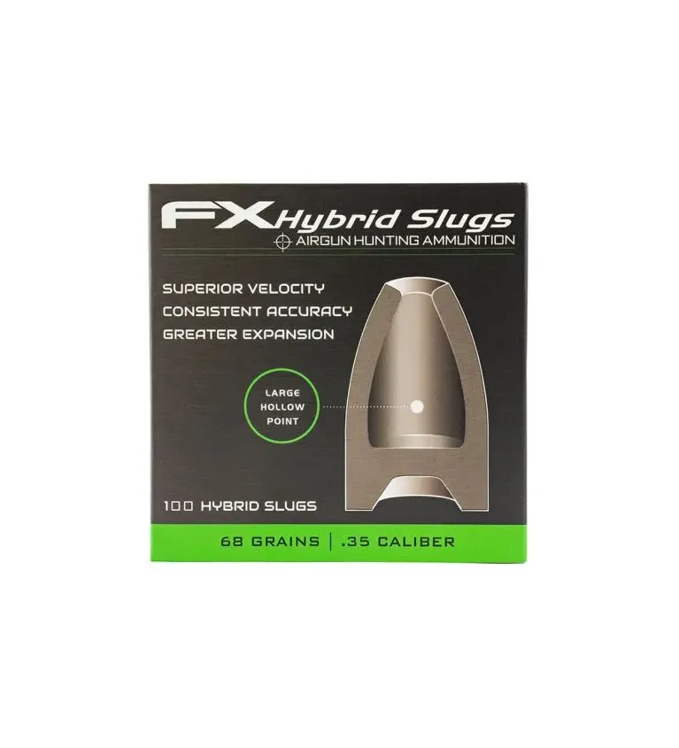 Slugs FX Hybrid 9 mm HP 68 grain (.357) 