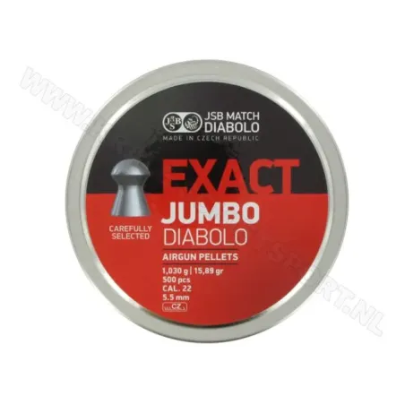 Plombs JSB Exact Diabolo Jumbo BigBox 5.5 mm 15.89 grain 