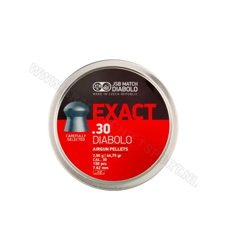 Plombs JSB Exact 7.62 mm 44.75 grain 