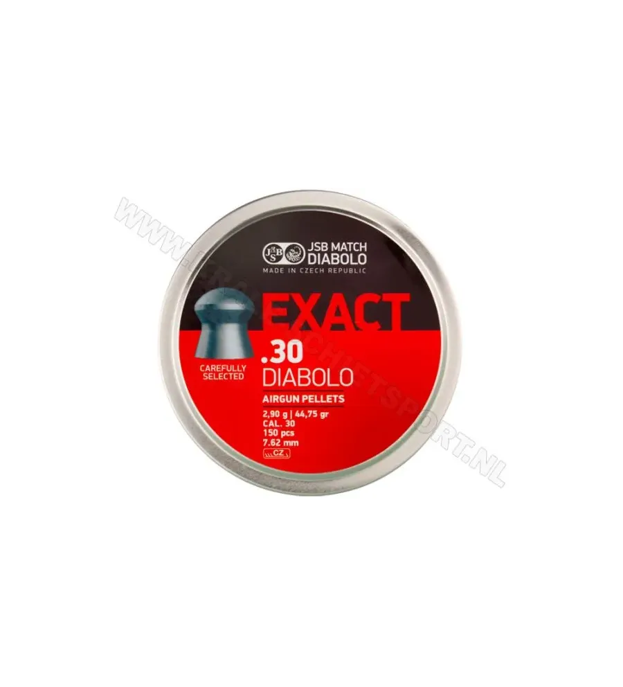 Plombs JSB Exact 7.62 mm 44.75 grain Plombs JSB Exact 7.62 mm 44.75 grain