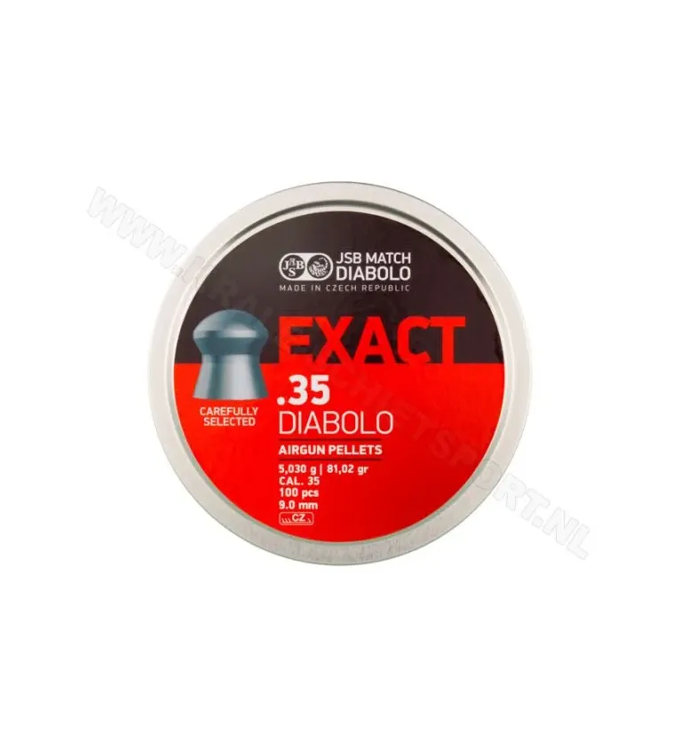 Plombs JSB Exact 9 mm 81.02 grain 