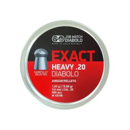 Plombs JSB Exact Jumbo Heavy 5.05 mm 15.89 grain 
