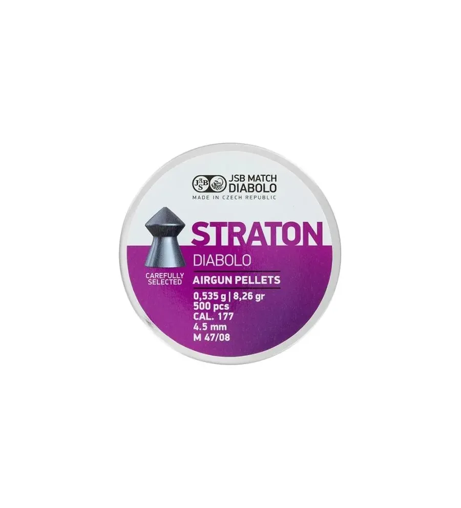 Plombs JSB Straton 4.5 mm 8.26 grain Plombs JSB Straton 4.5 mm 8.26 grain