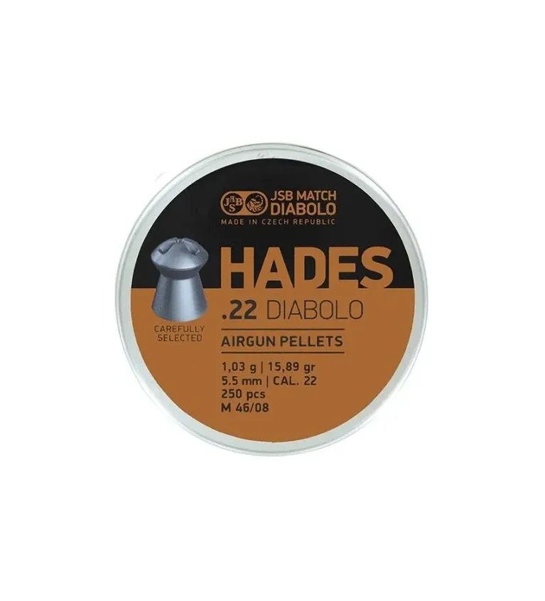 Plombs JSB Hades 5.5 mm 15.89 grain 
