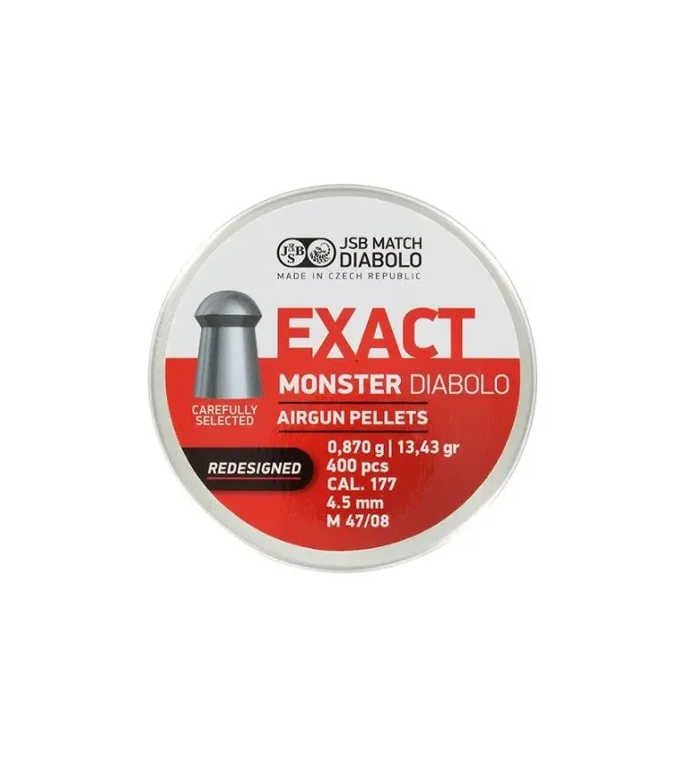 Plombs JSB Exact Monster Redesigned 4.52 mm 13.43 grain 