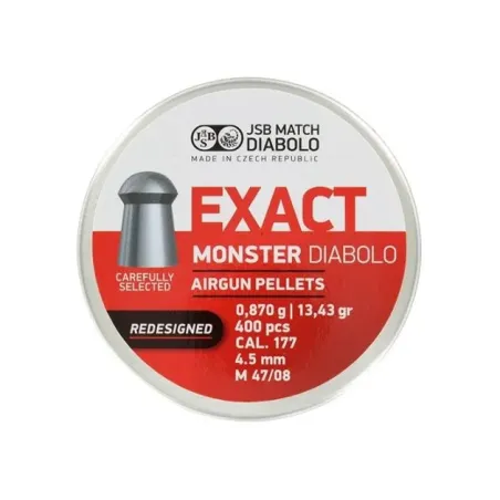 Plombs JSB Exact Monster Redesigned 4.52 mm 13.43 grain 