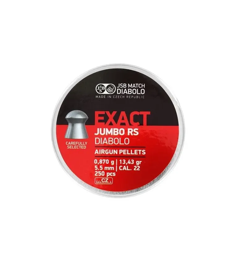 Plombs JSB Exact Jumbo RS 5.52 mm 13.43 grain 