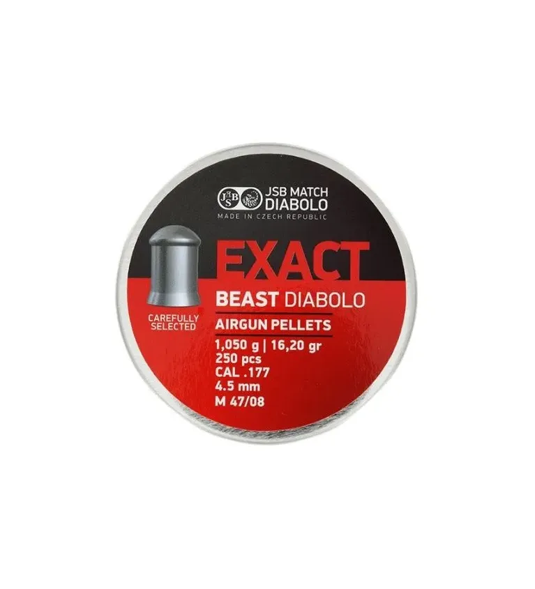 Plombs JSB Exact Jumbo Beast 4.52 mm 16.2 grain 