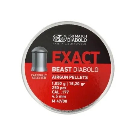 Plombs JSB Exact Jumbo Beast 4.52 mm 16.2 grain 