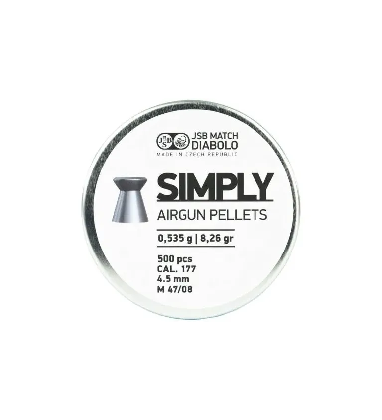 Plombs JSB Simply 4.5 mm 8.26 grain 
