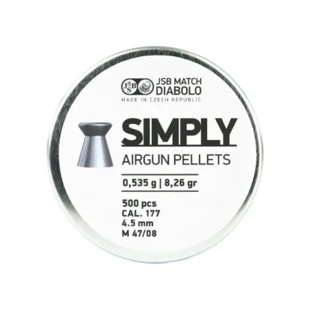 Plombs JSB Simply 4.5 mm 8.26 grain 