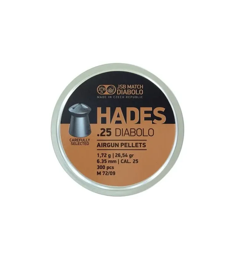 Plombs JSB Hades 6.35 mm 26.54 grain 