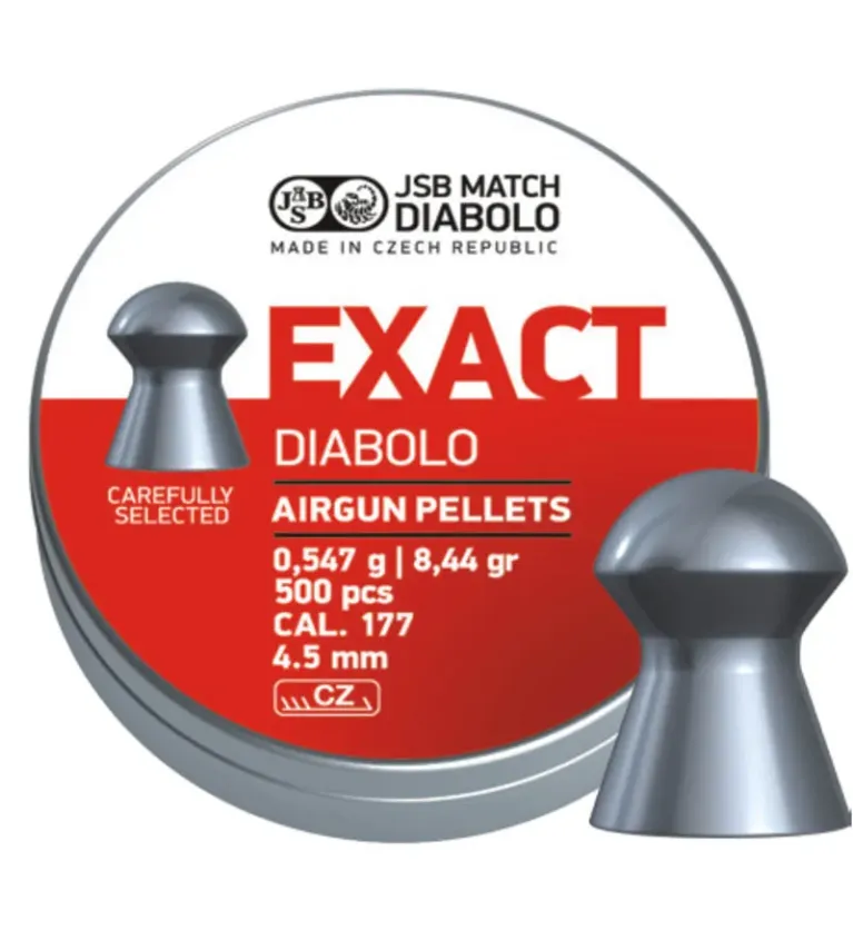 Plombs JSB Exact Diabolo 4.5 mm 8.44 grain
