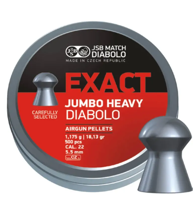 Plombs JSB Exact Diabolo Jumbo Heavy BigBox 5.52 mm 18.13 grain