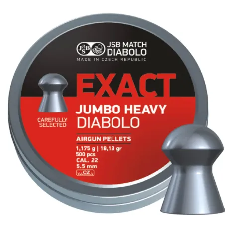 Plombs JSB Exact Diabolo Jumbo Heavy BigBox 5.52 mm 18.13 grain
