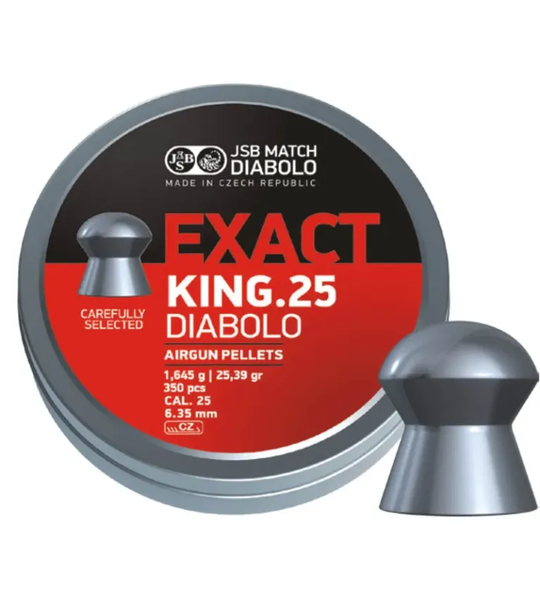 Plombs JSB Exact King 6.35 mm 25.39 grain