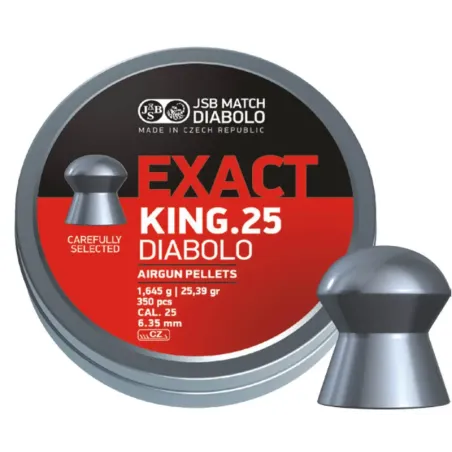Plombs JSB Exact King 6.35 mm 25.39 grain