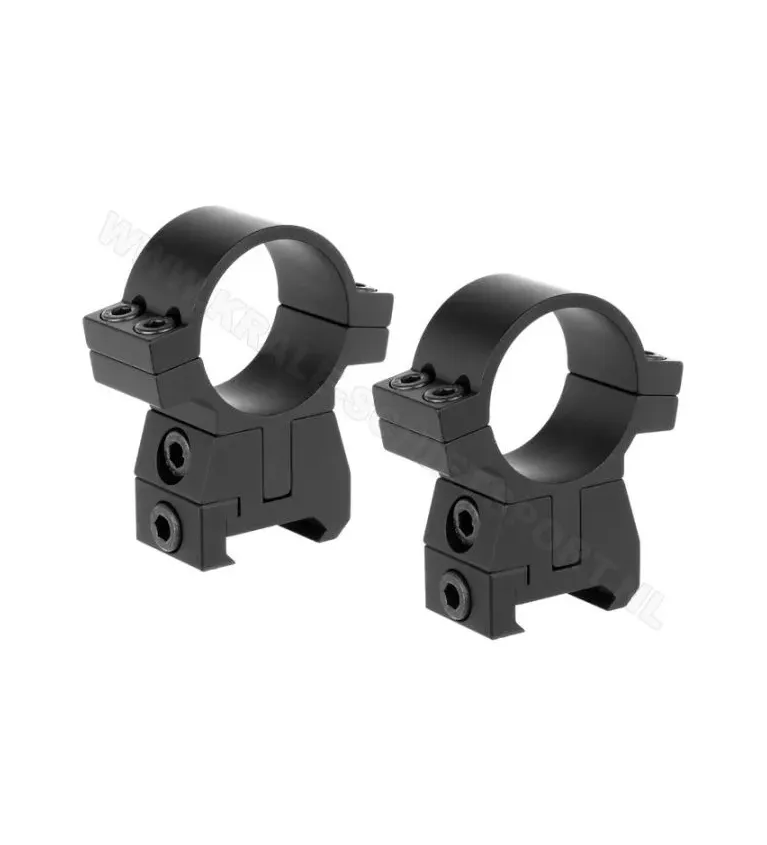 Colliers pour lunette FX No Limit - 30 mm - Haut - Picatinny 