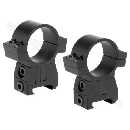 Colliers pour lunette FX No Limit - 30 mm - Haut - Picatinny 