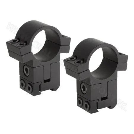 Colliers pour lunette FX No Limit - 25,4 mm - Haut - Rail de 11 mm 