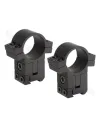 Colliers pour lunette FX No Limit - 25,4 mm - Haut - Rail de 11 mm 