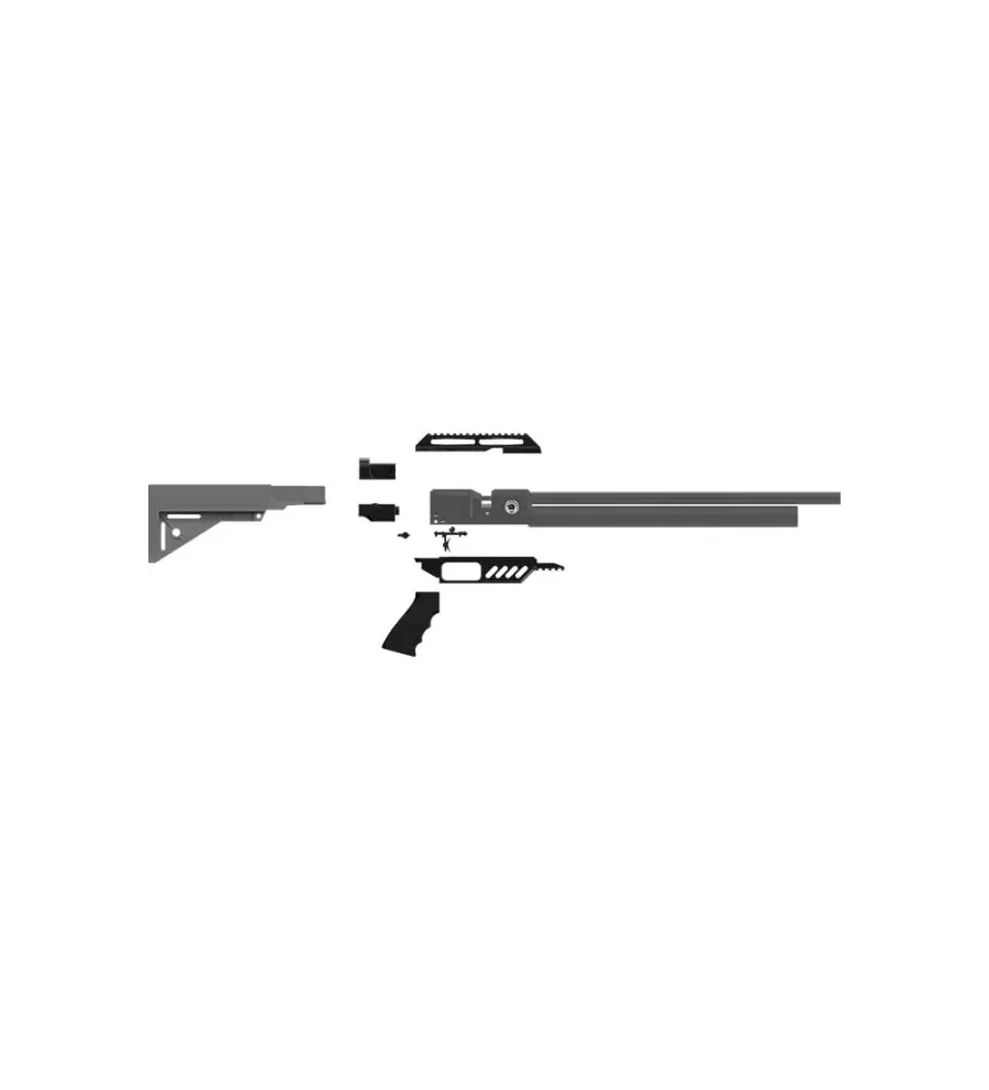 Kit de conversion Tactical pour FX Dreamline Classic ou Bullpup Kit de conversion Tactical pour FX Dreamline Classic ou Bullpup