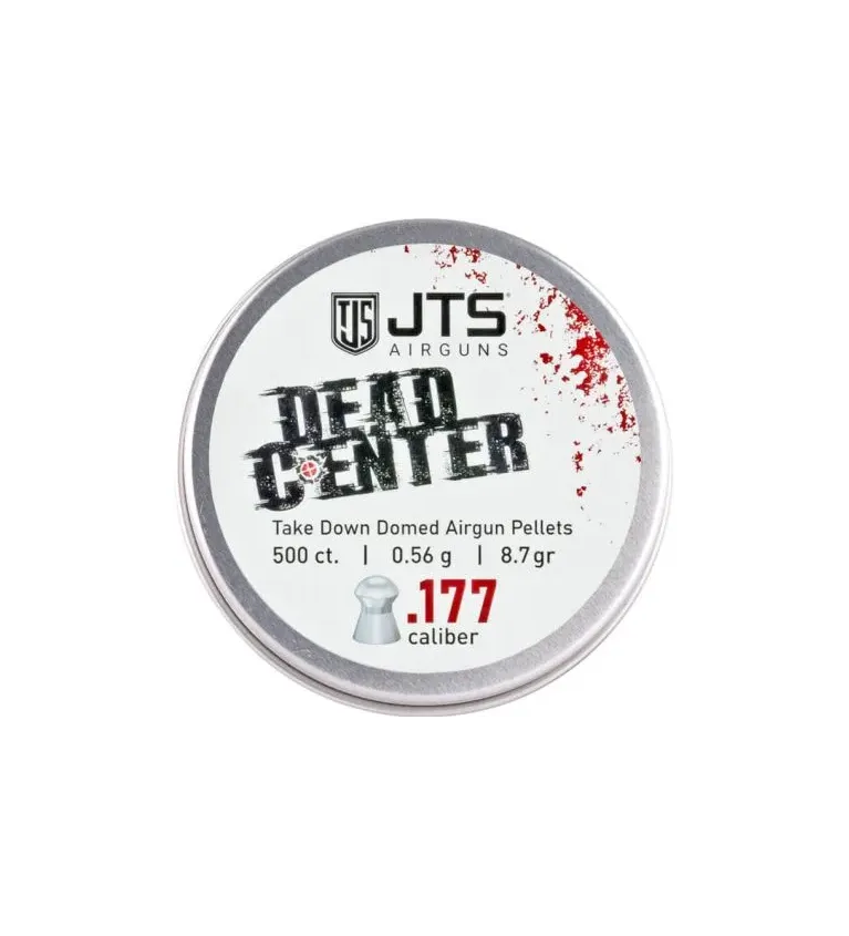 Plombs JTS Dead Center Precision Domed 4.5 mm 8.7 grains 