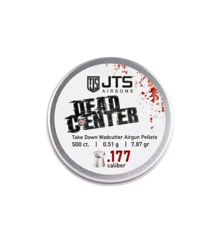 Plombs JTS Dead Center Precision Flat 4.5 mm 7.87 grains 