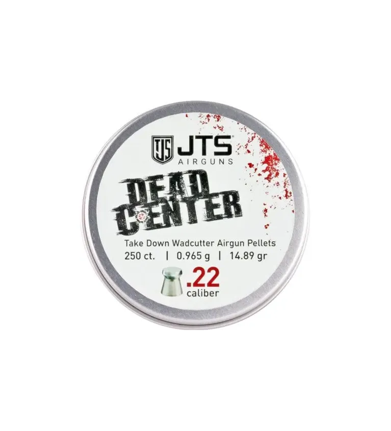 Plombs JTS Dead Center Precision Wadcutter 5.5 mm 14.89 grains 