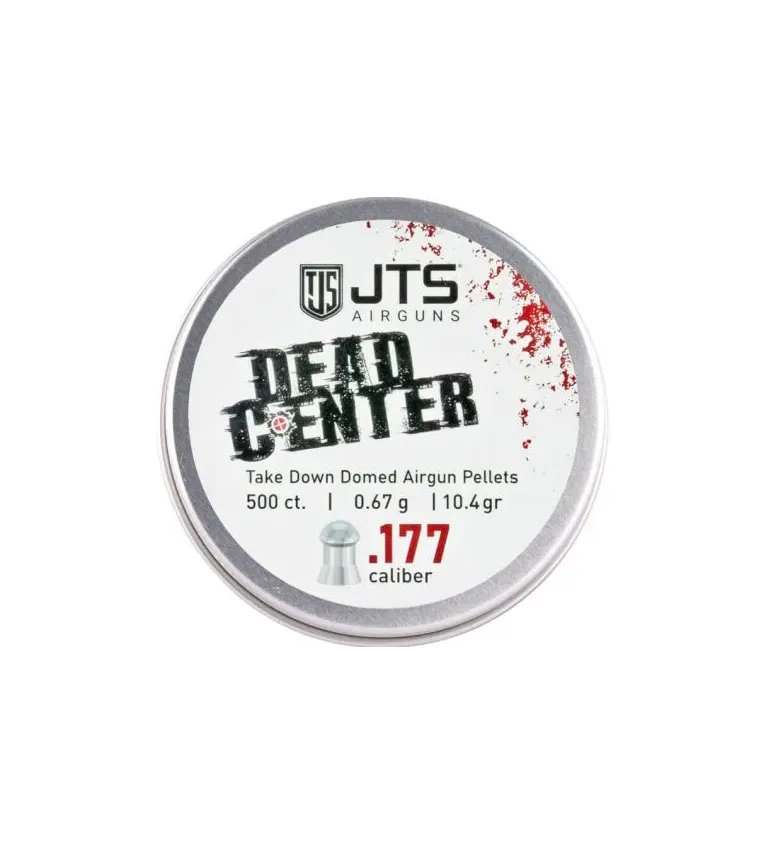 Plombs JTS Dead Center Precision Domed 4.5 mm 10.4 grains 