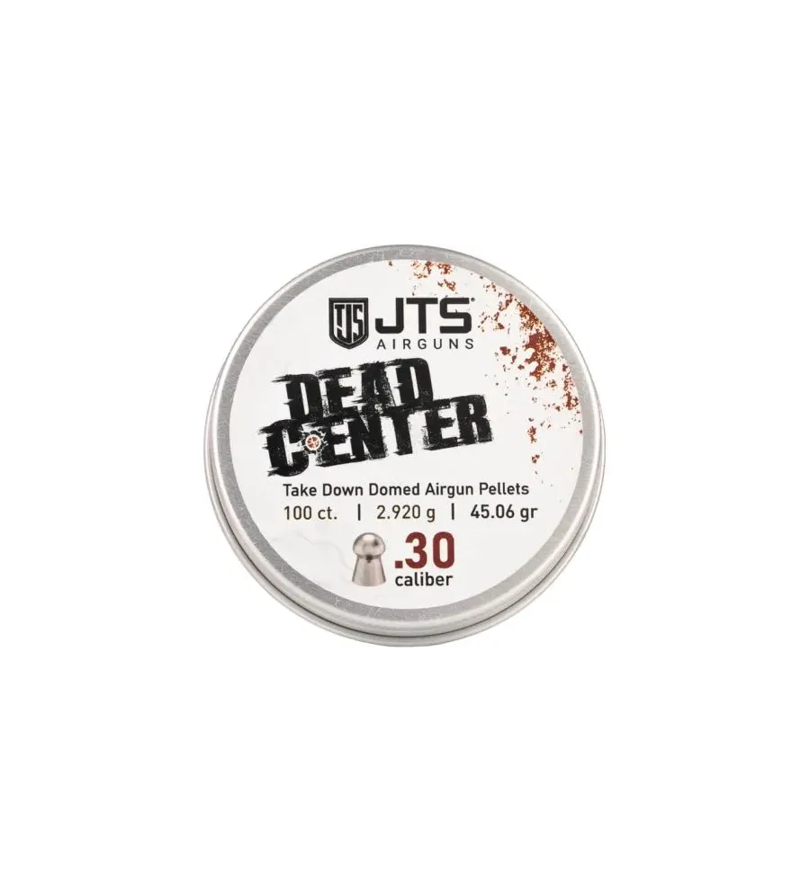 Plombs JTS Dead Center Precision 7.62 mm 45.06 grains Plombs JTS Dead Center Precision 7.62 mm 45.06 grains