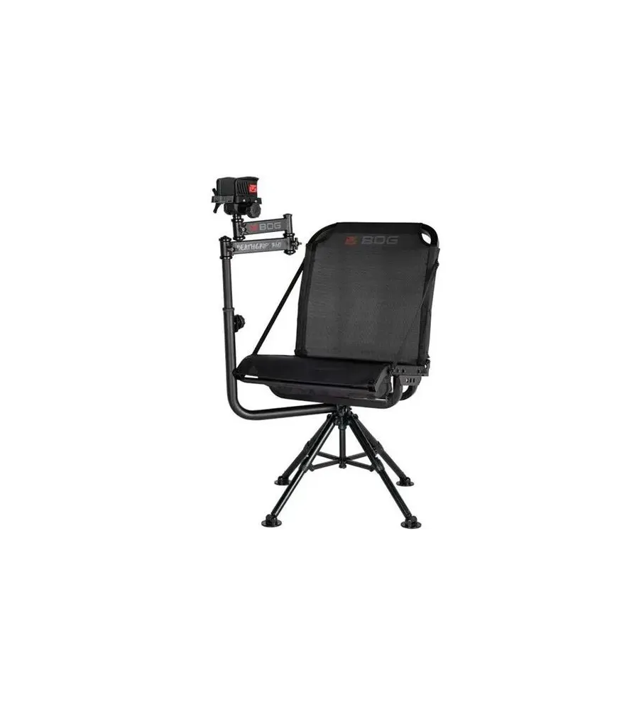 Siège d'affût rotatif avec support pour arme Bog DeathGrip 360 Siège d'affût rotatif avec support pour arme Bog DeathGrip 360
