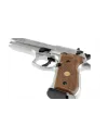 Pistolet à plombs Beretta M92 FS CO2 - Cal. 4,5 mm - Nickelé/Bois 