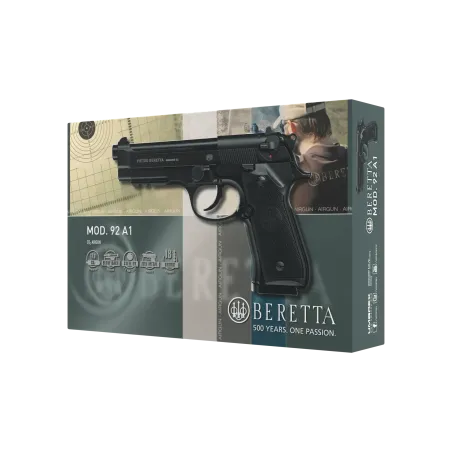 Pistolet BB Beretta M92 A1 CO2 - Cal. 4,5 mm 
