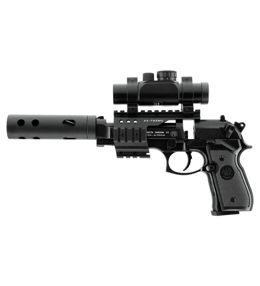 Pistolet à plombs Beretta M92 FS XX-Treme CO2 - Cal. 4,5 mm 