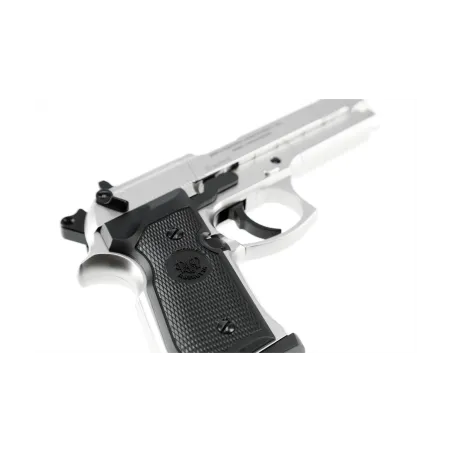 Pistolet à plombs Beretta M92 FS CO2 - Cal. 4,5 mm - Nickelé 