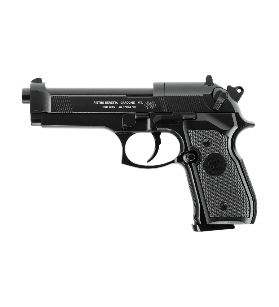 Pistolet à plombs Beretta M92 FS CO2 - Cal. 4,5 mm - Noir 