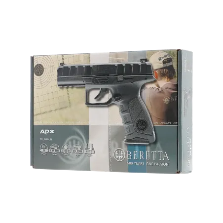 Pistolet BB Beretta APX CO2 - Cal. 4,5 mm 