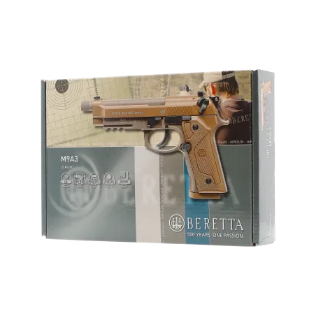 Pistolet BB Beretta M9A3 CO2 FDE - Cal. 4,5 mm 