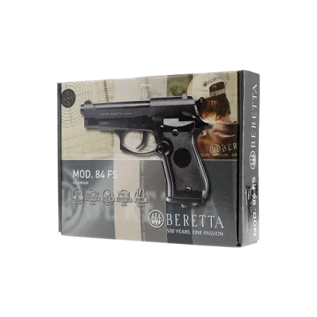 Pistolet BB Beretta M84 FS CO2 - Cal. 4,5 mm 