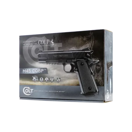 Pistolet BB Colt M45 A1 CQBP CO2 - Cal. 4,5 mm 
