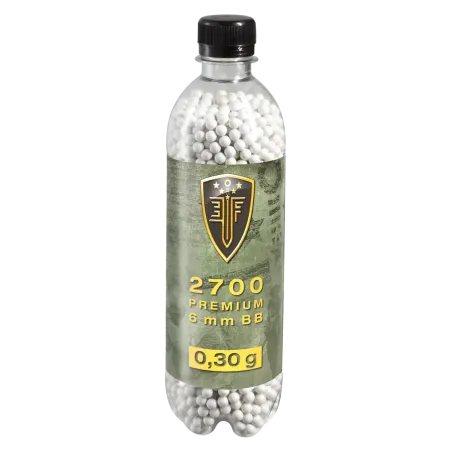 Billes pour arme BB Elite Force - Blanche - 6 mm 0,3g x2700 