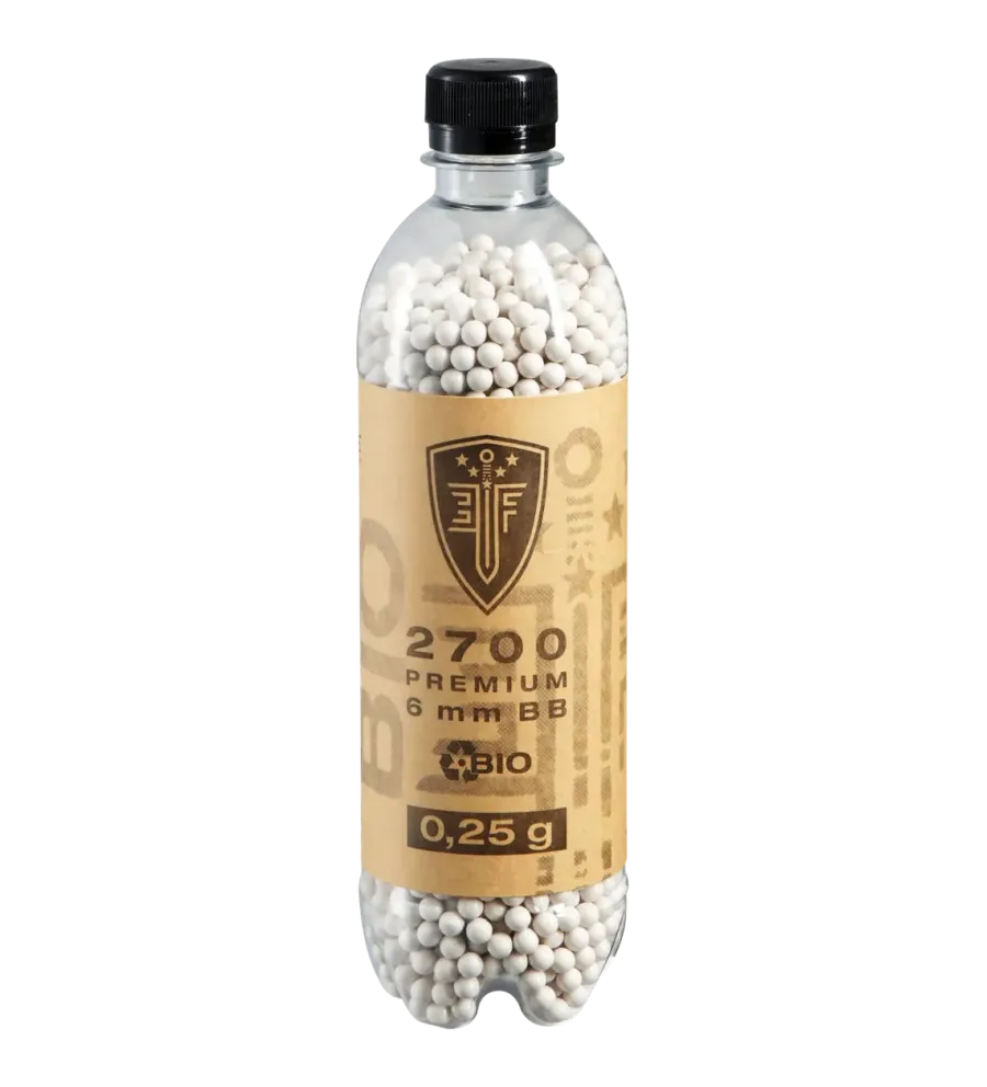 Billes pour arme BB Elite Force Bio - Blanche - 6 mm 0,25g x2700 Billes pour arme BB Elite Force Bio - Blanche - 6 mm 0,25g x2700