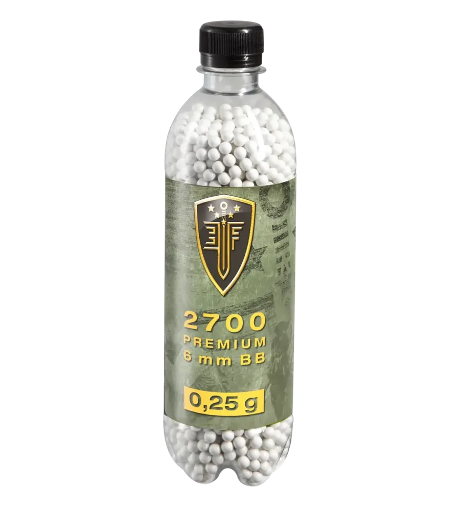 Billes pour arme BB Elite Force - Blanche - 6 mm 0,25g x2700 Billes pour arme BB Elite Force - Blanche - 6 mm 0,25g x2700